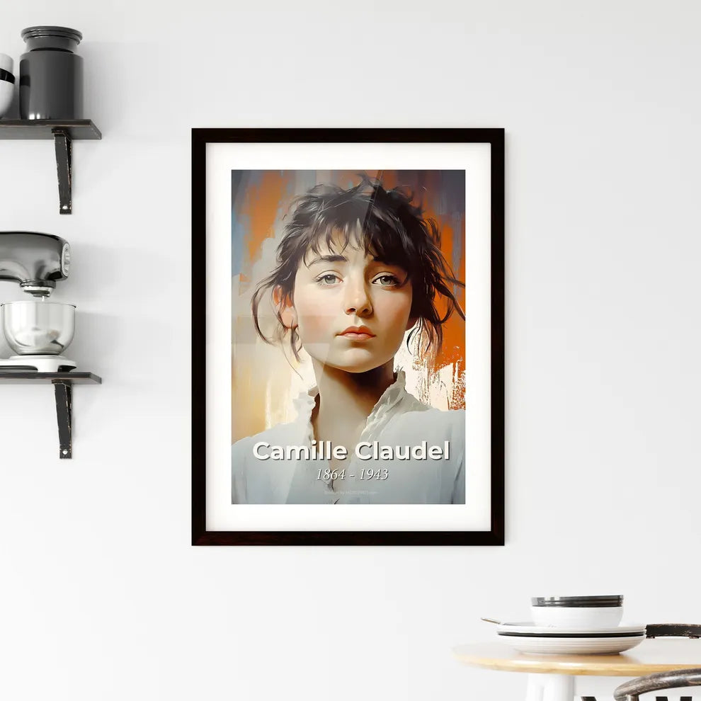 Portrait of Camille Claudel Framed Print