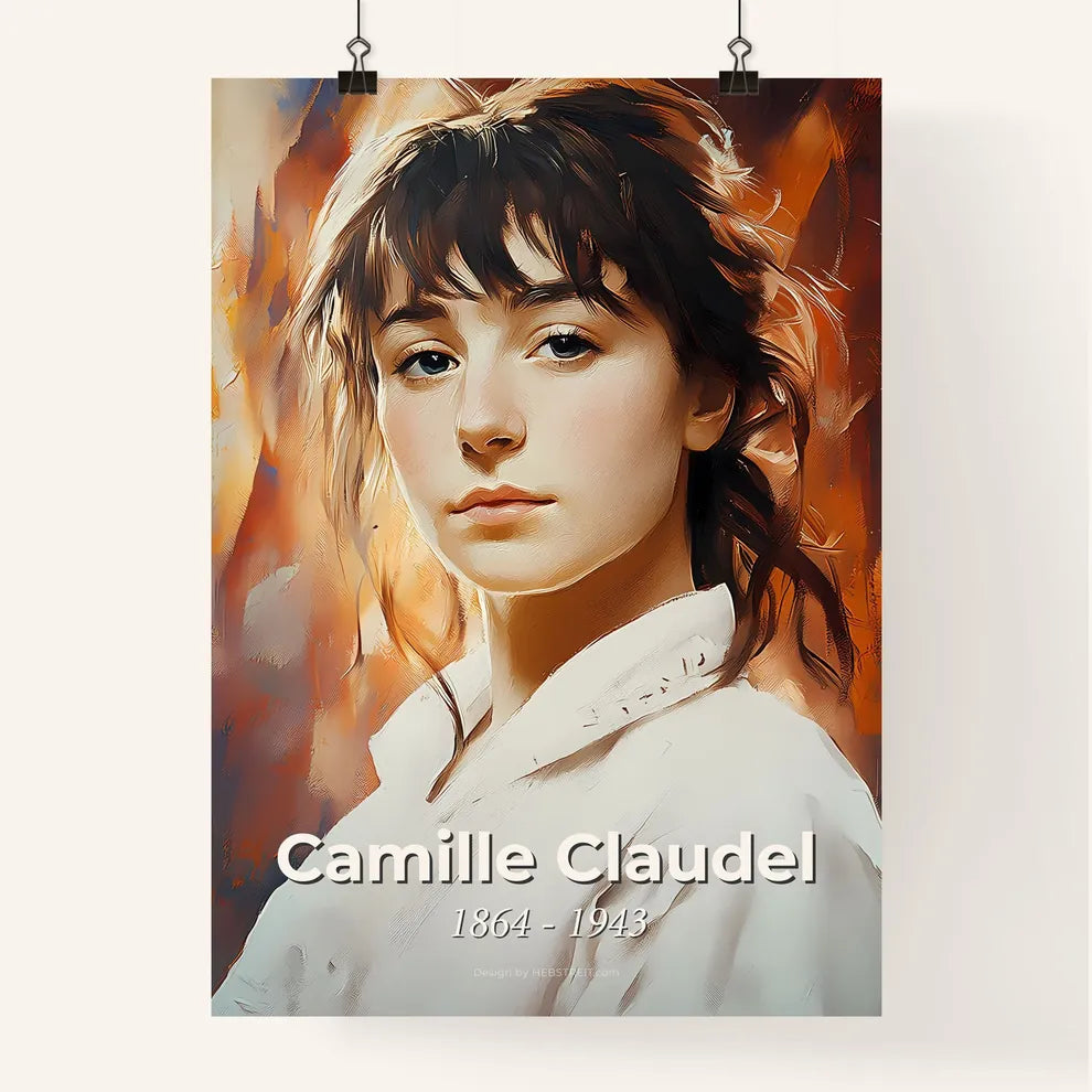 Portrait of Camille Claudel Poster