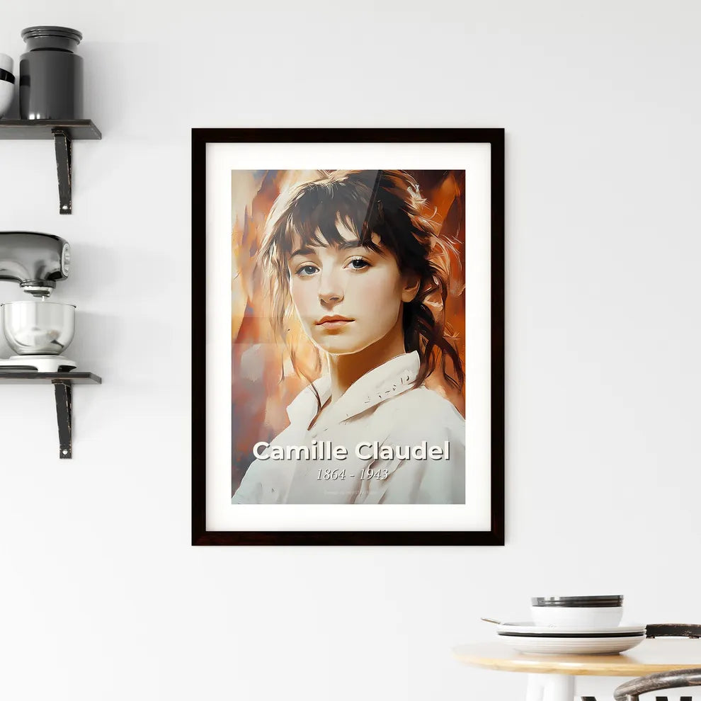 Portrait of Camille Claudel Framed Print