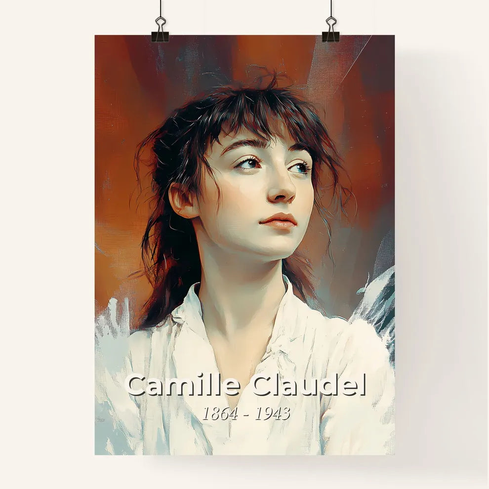 Portrait of Camille Claudel Poster