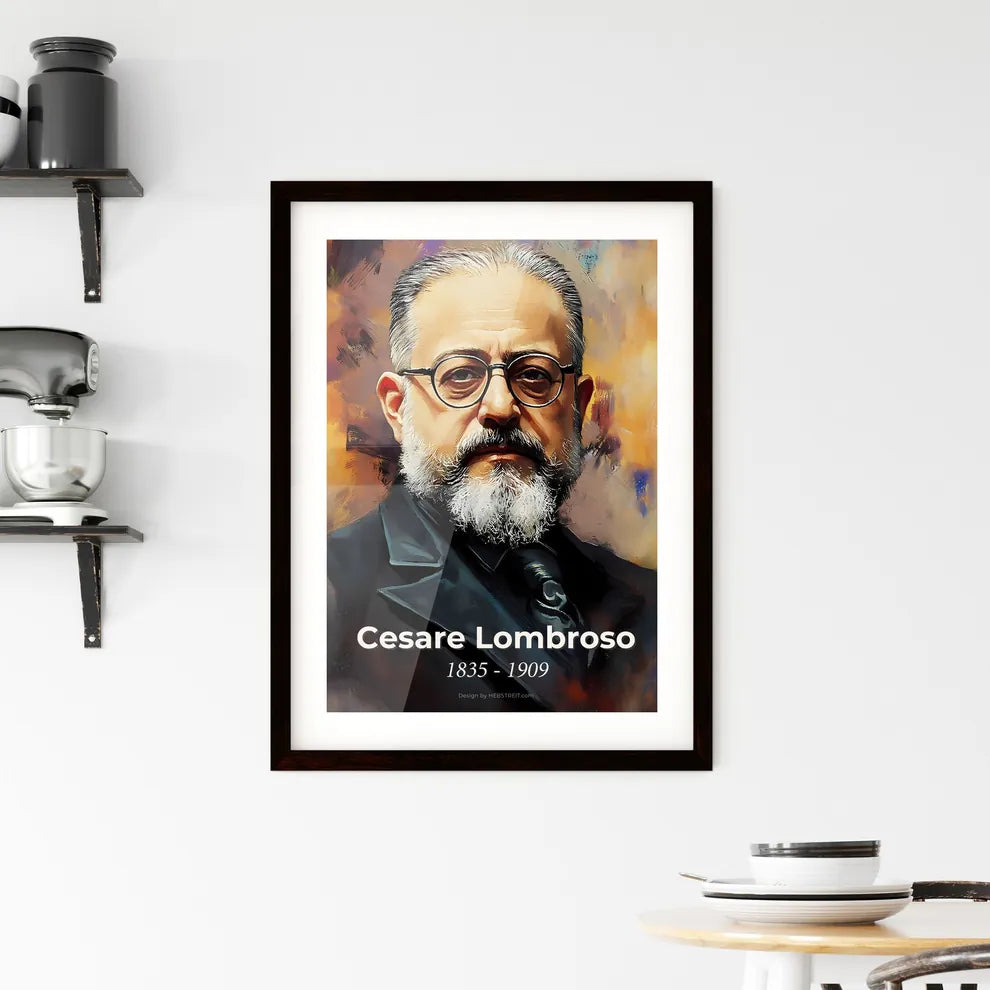 Portrait of Cesare Lombroso Hangings