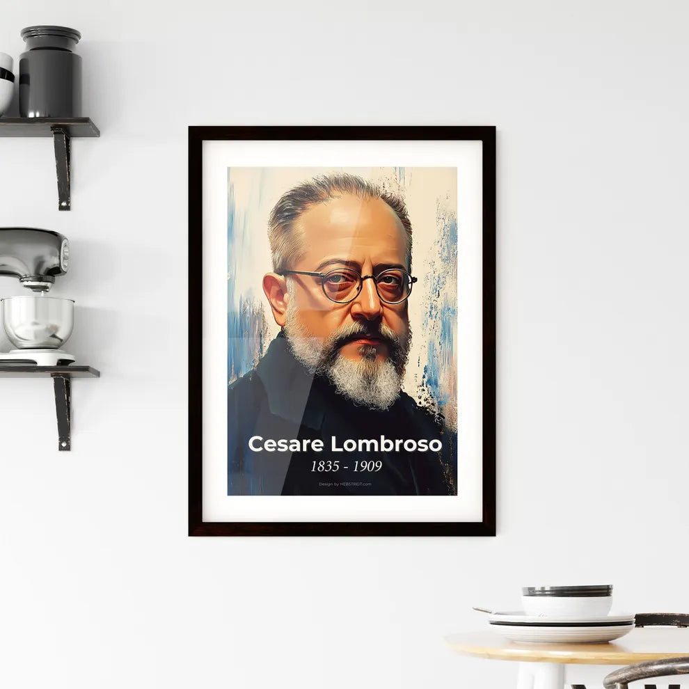 Portrait of Cesare Lombroso Hangings