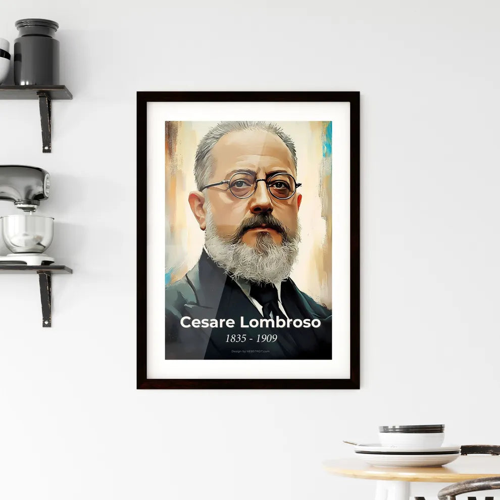 Portrait of Cesare Lombroso Hangings