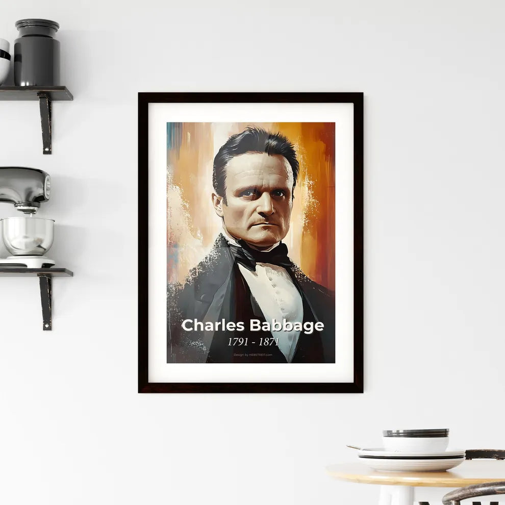 Portrait of Charles Babbage Hangings