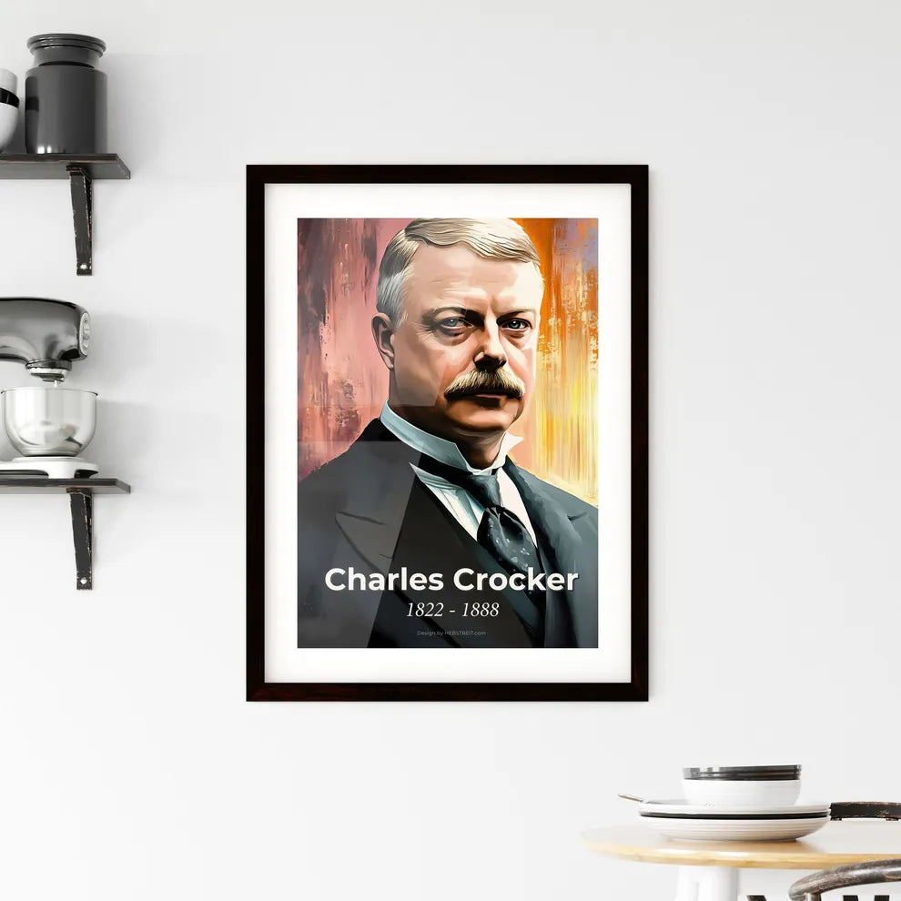 Portrait of Charles Crocker Hangings