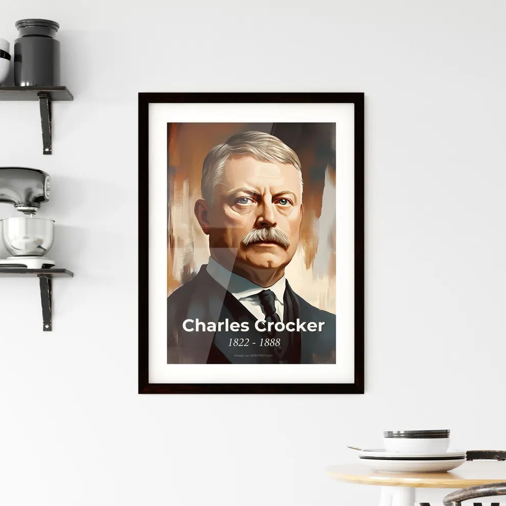 Portrait of Charles Crocker Hangings