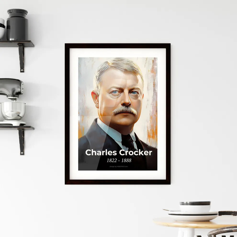 Portrait of Charles Crocker Hangings