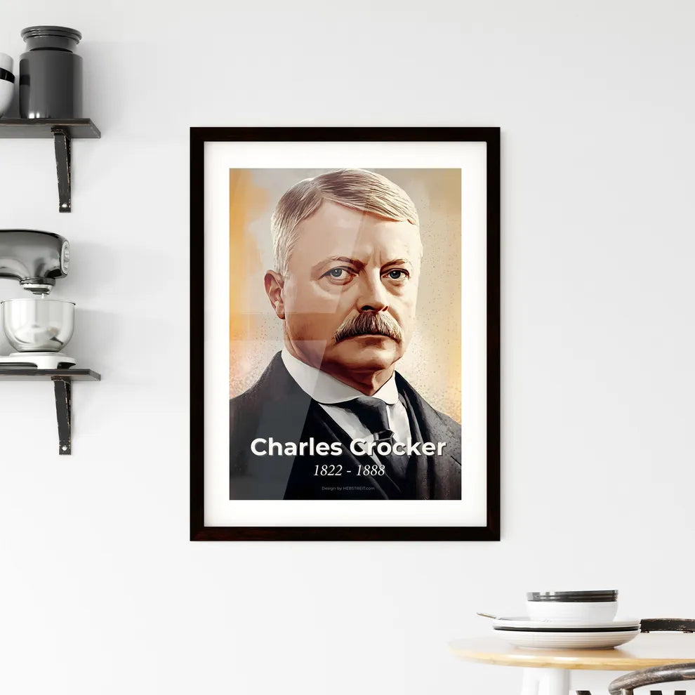 Portrait of Charles Crocker Hangings