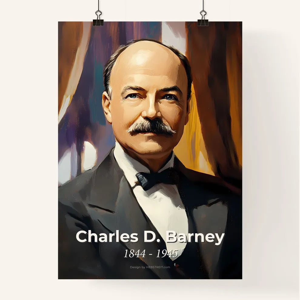 Portrait of Charles D. Barney Poster