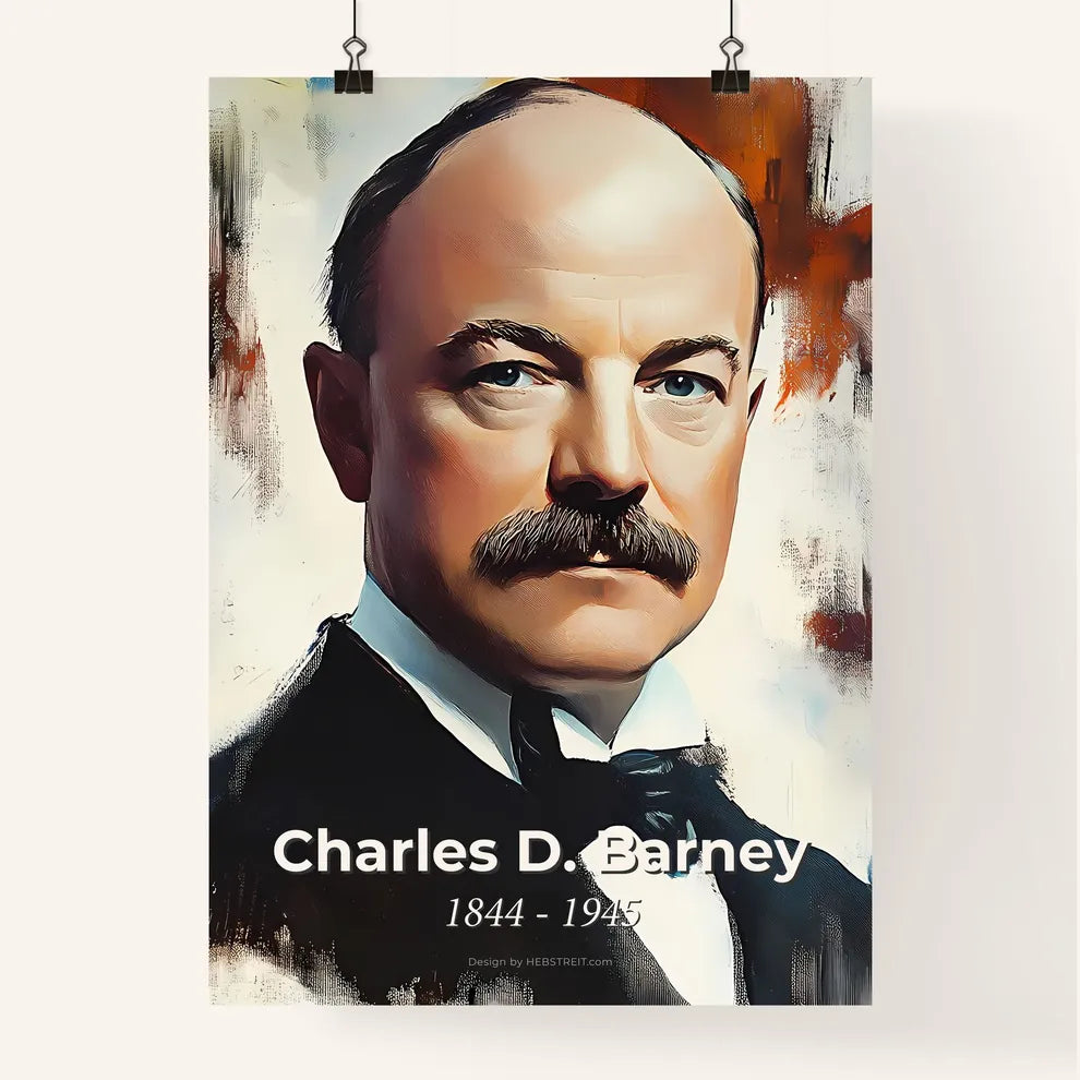 Portrait of Charles D. Barney Poster