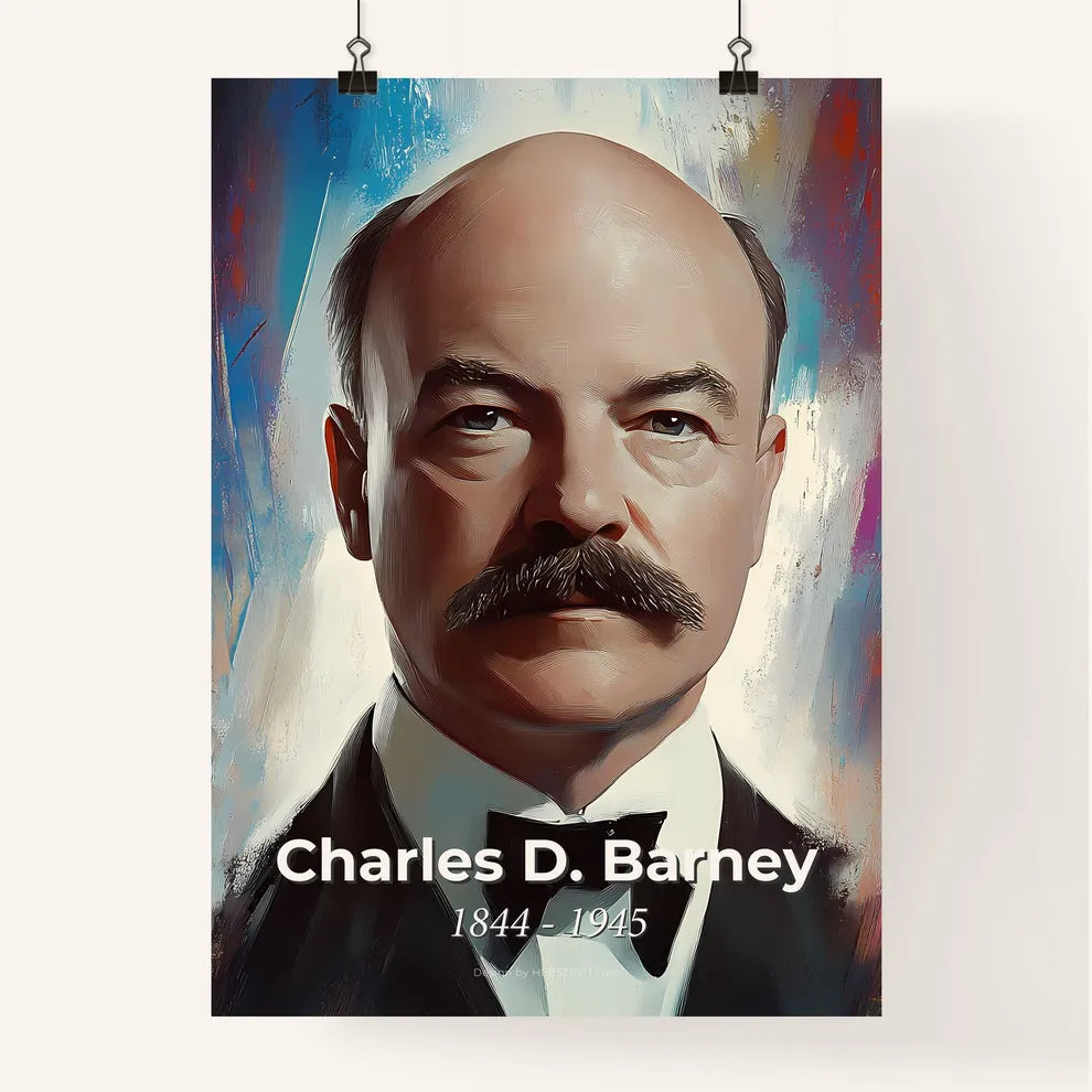 Portrait of Charles D. Barney Poster