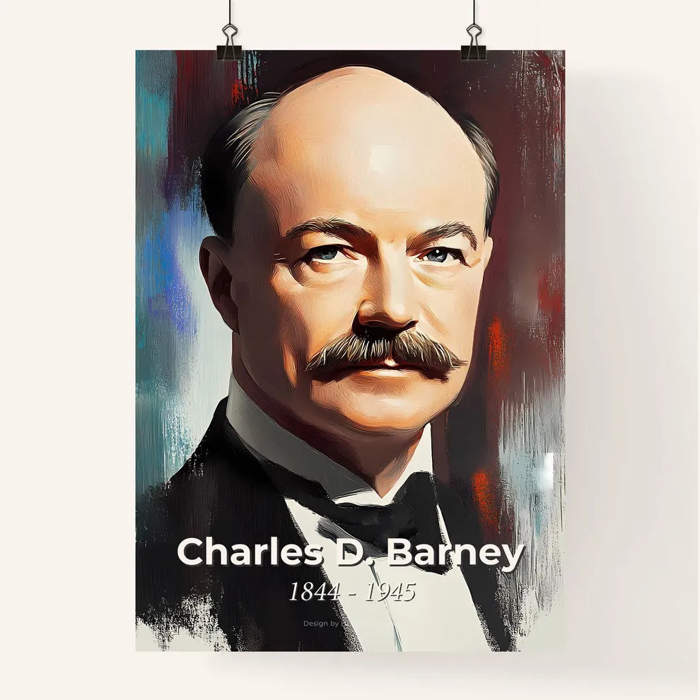 Portrait of Charles D. Barney Poster