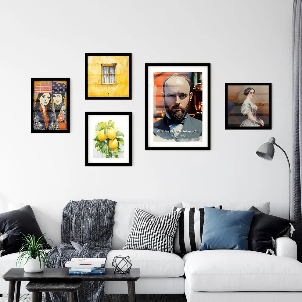 Portrait of Charles Francis Adams Jr. Wall Art
