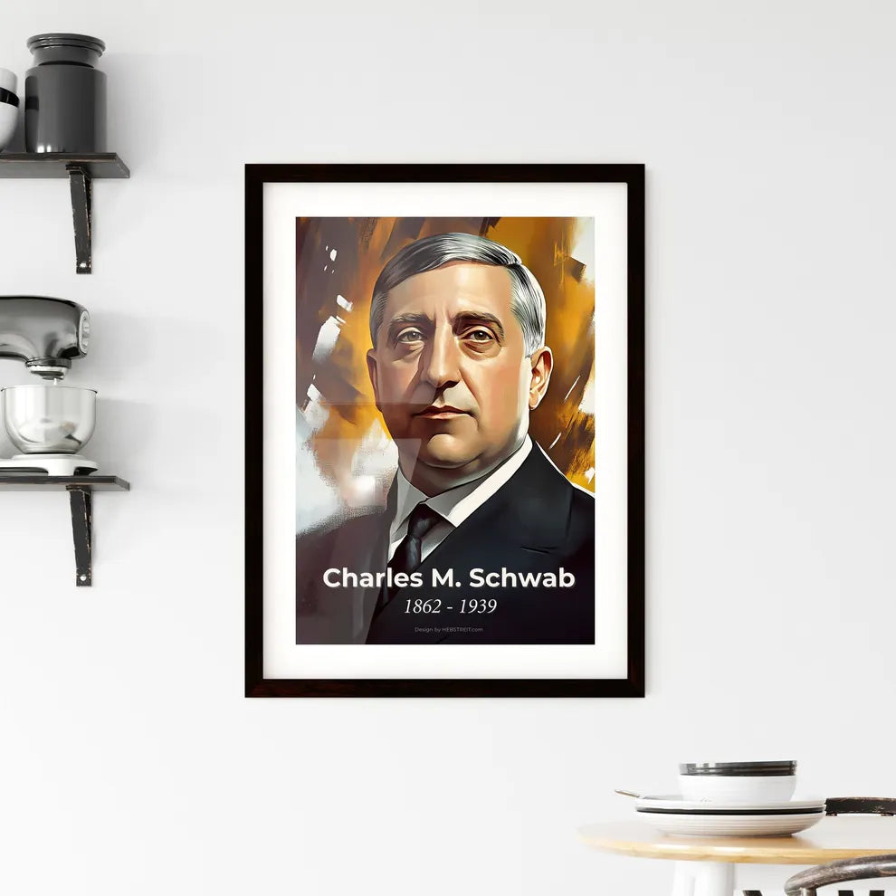 Portrait of Charles M. Schwab Hangings