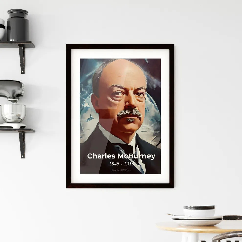 Portrait of Charles McBurney Hangings