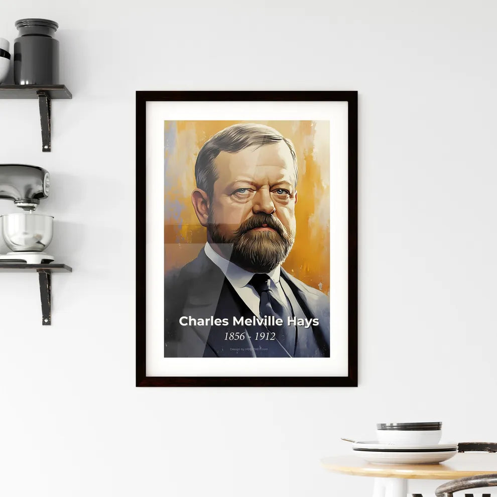 Portrait of Charles Melville Hays Hangings