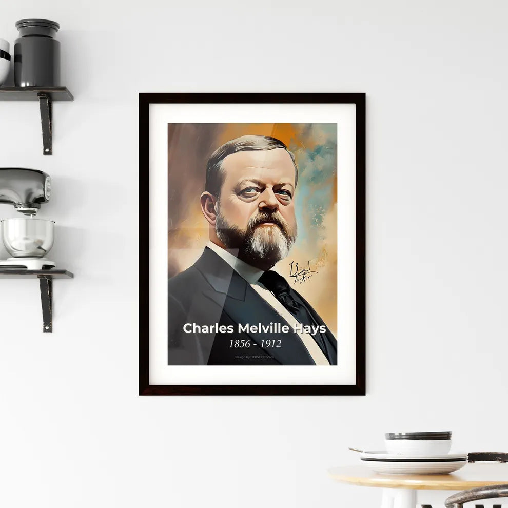 Portrait of Charles Melville Hays Hangings