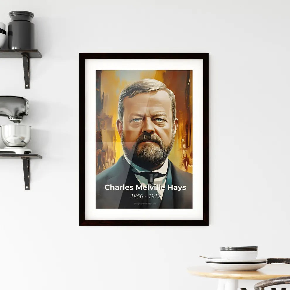 Portrait of Charles Melville Hays Hangings