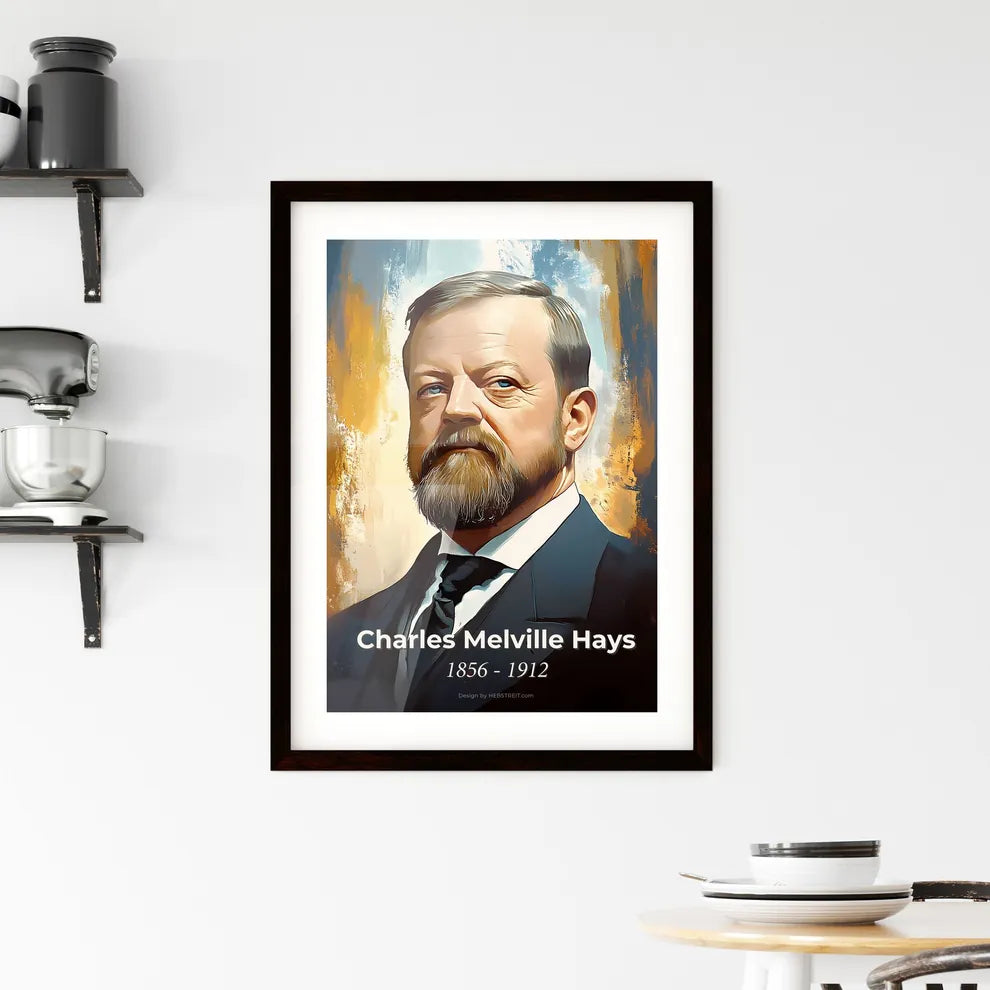 Portrait of Charles Melville Hays Hangings