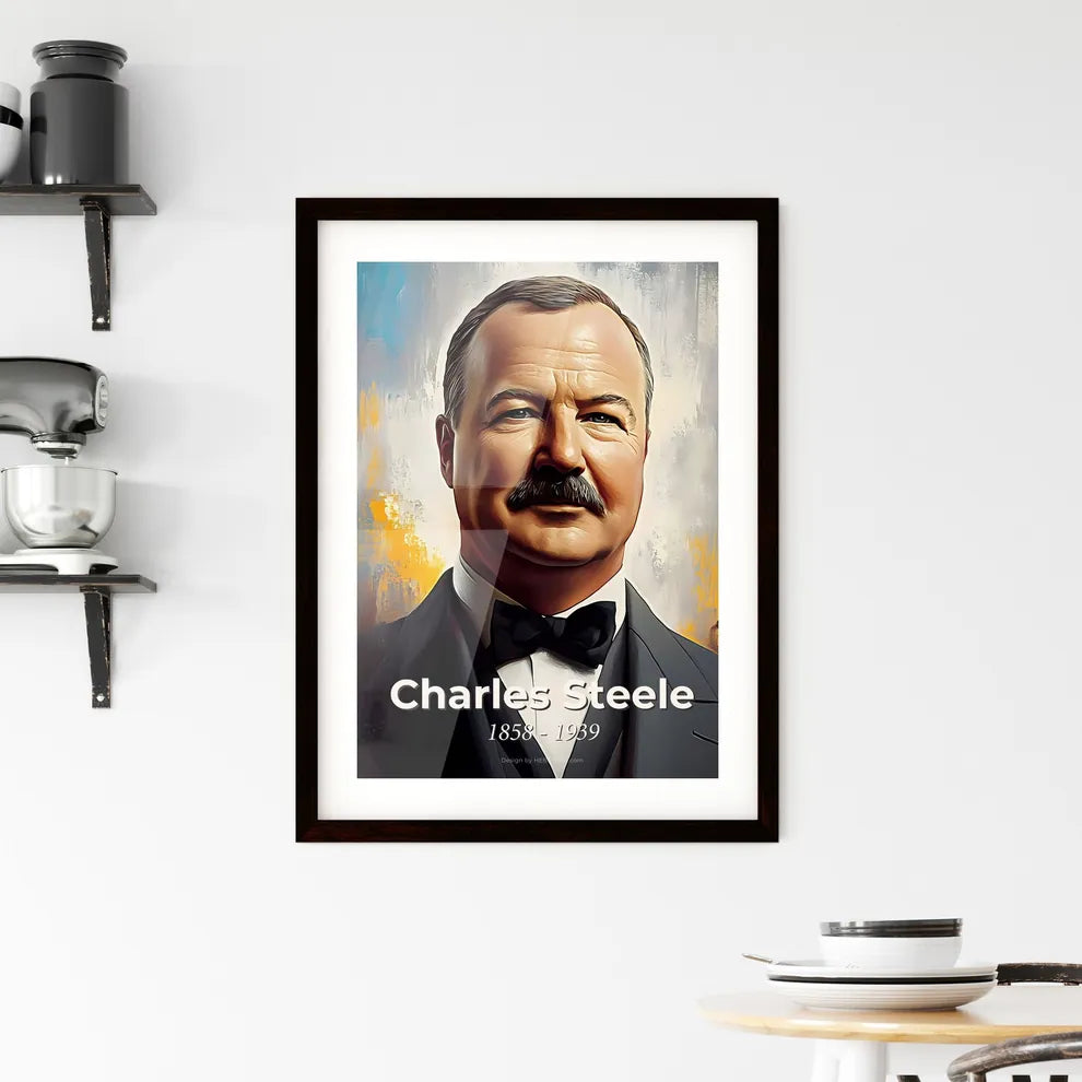 Portrait of Charles Steele Hangings