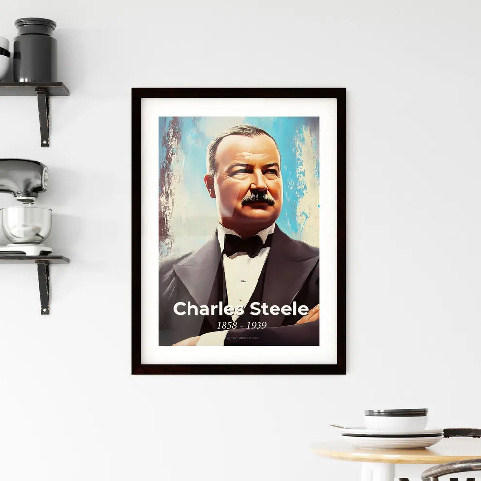 Portrait of Charles Steele Hangings