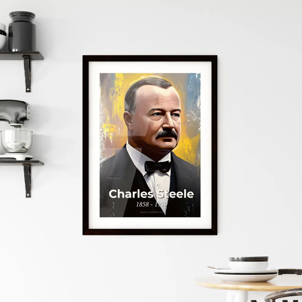 Portrait of Charles Steele Hangings