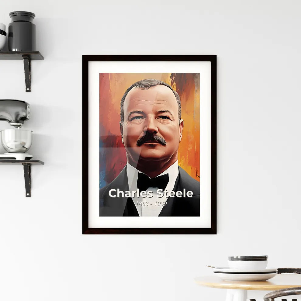 Portrait of Charles Steele Hangings