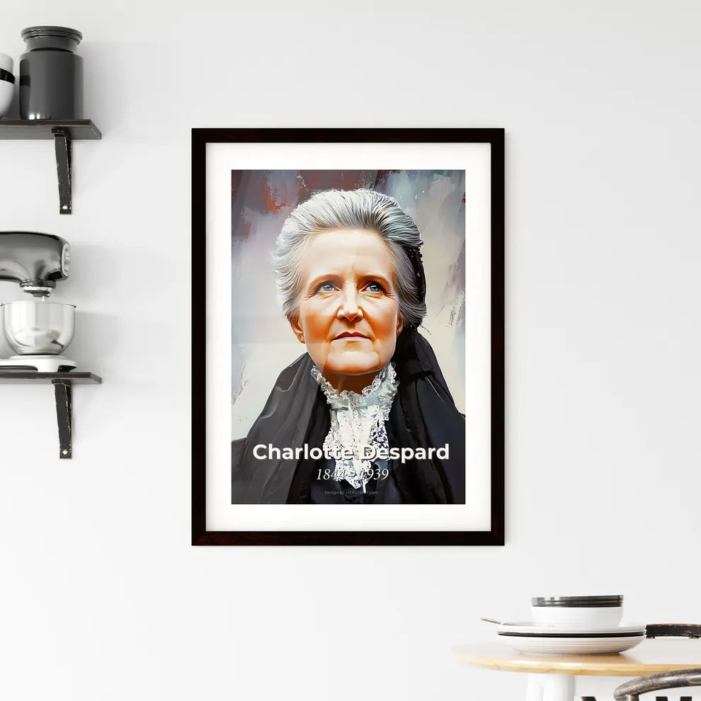 Portrait of Charlotte Despard Framed Print