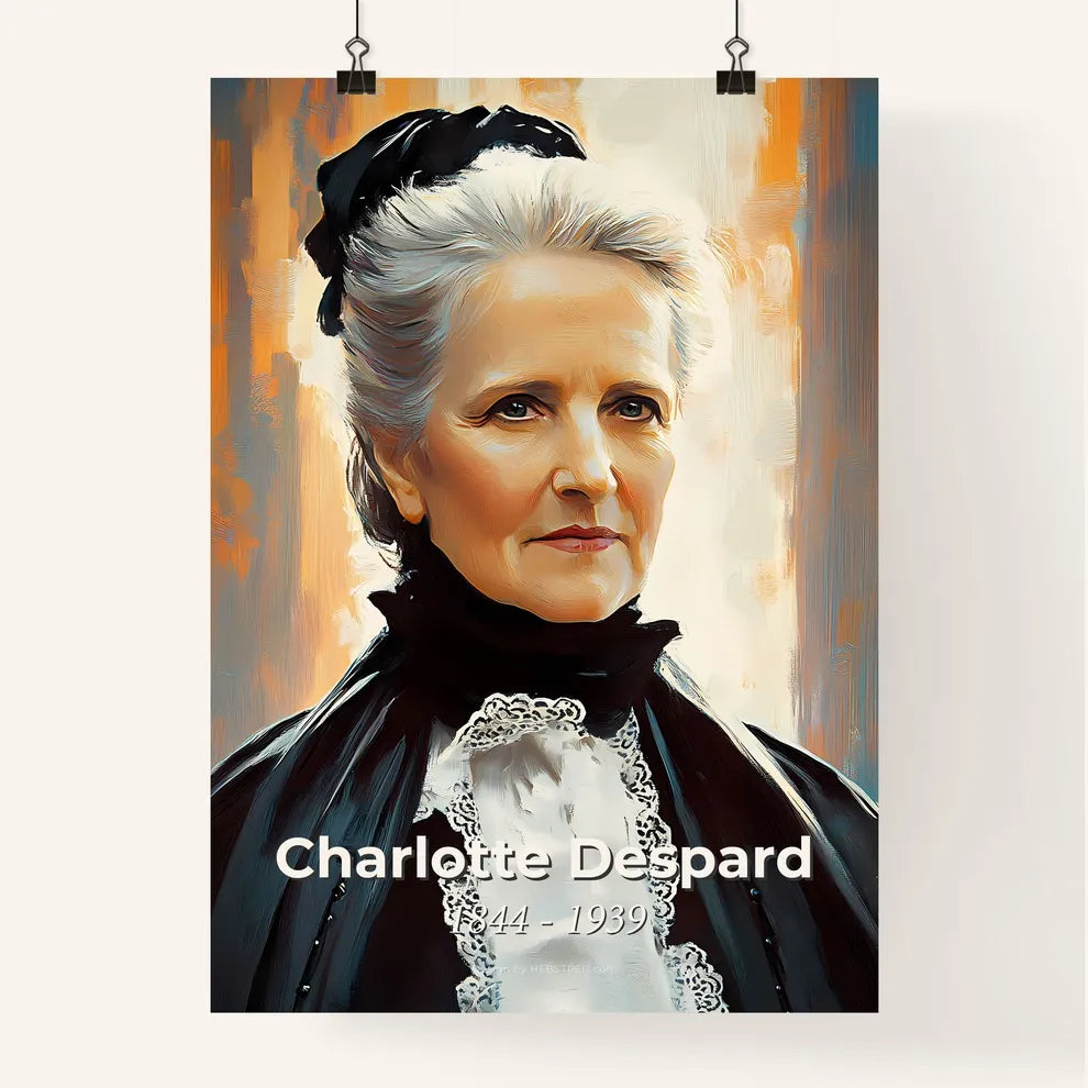 Portrait of Charlotte Despard Poster