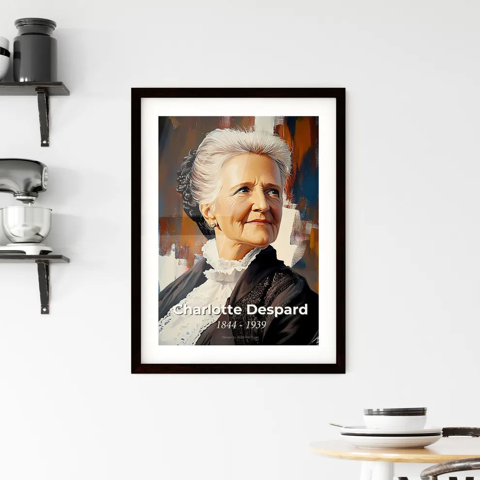 Portrait of Charlotte Despard Framed Print