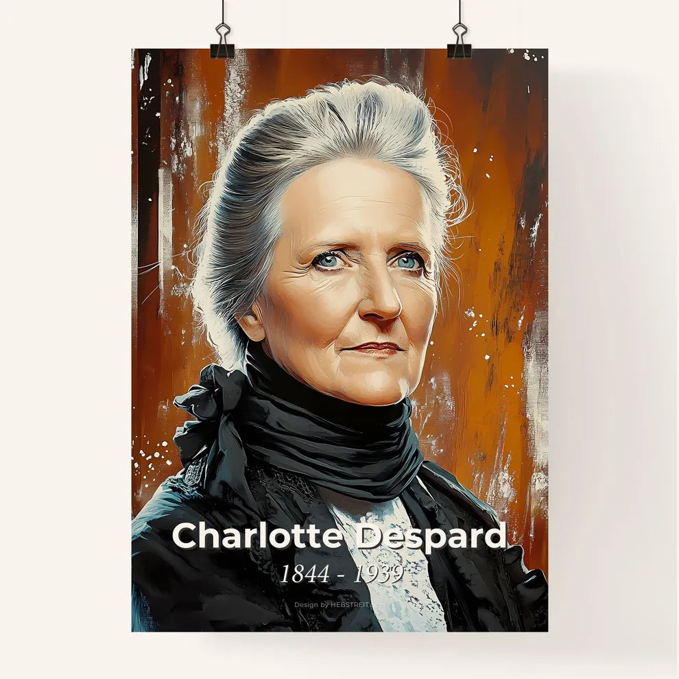 Portrait of Charlotte Despard Poster