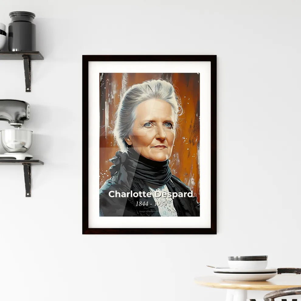 Portrait of Charlotte Despard Framed Print
