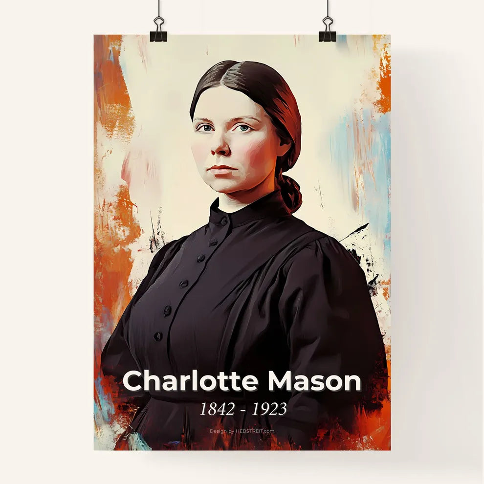 Portrait of Charlotte Mason Poster