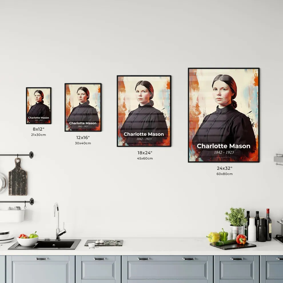 Portrait of Charlotte Mason - Kitchen Hangings