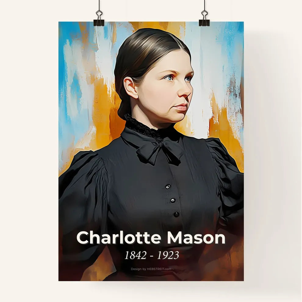 Portrait of Charlotte Mason Poster