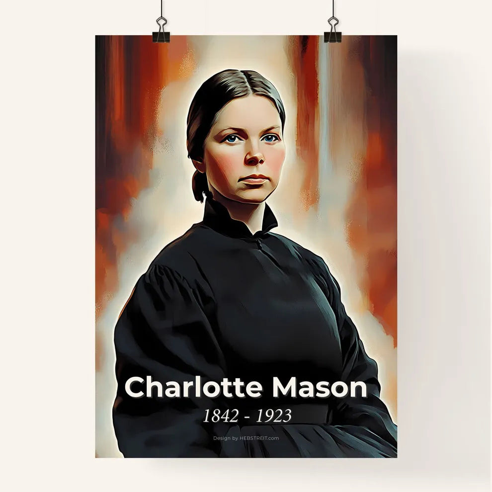 Portrait of Charlotte Mason Poster