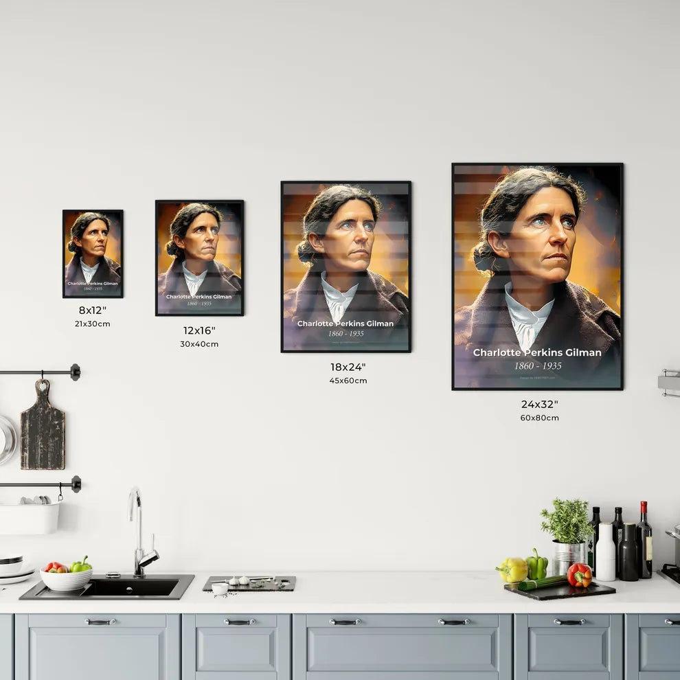 Portrait of Charlotte Perkins Gilman - Kitchen Hangings