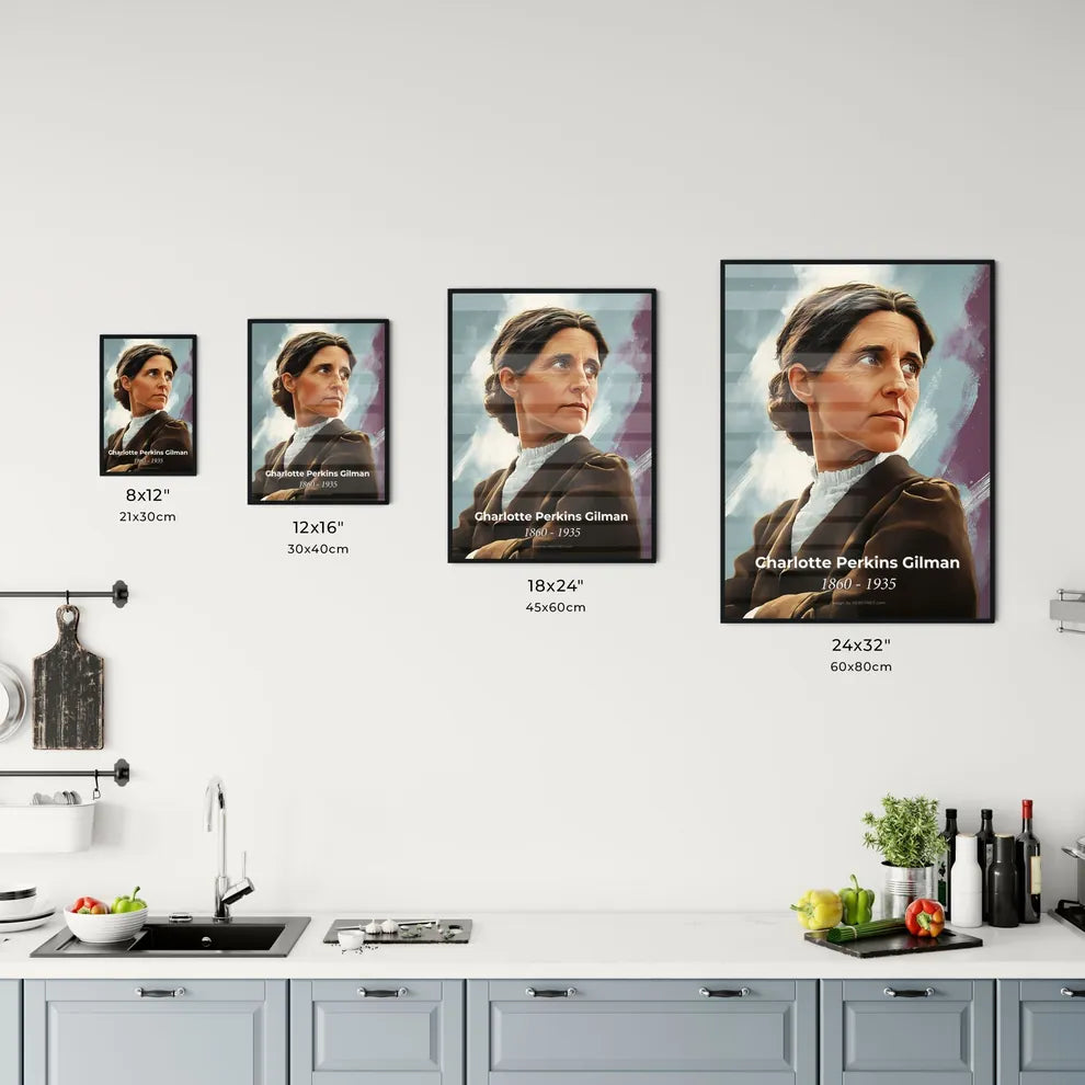 Portrait of Charlotte Perkins Gilman - Kitchen Hangings