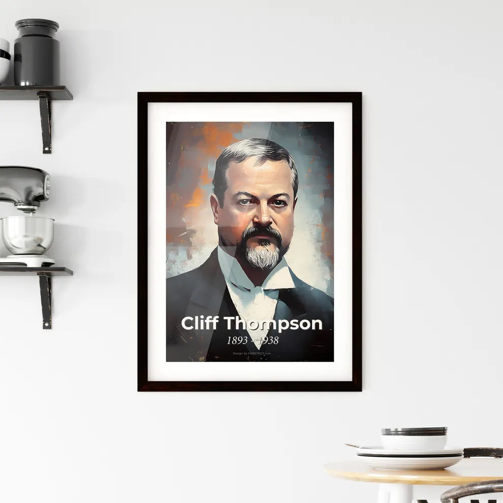 Portrait of Cliff Thompson Hangings