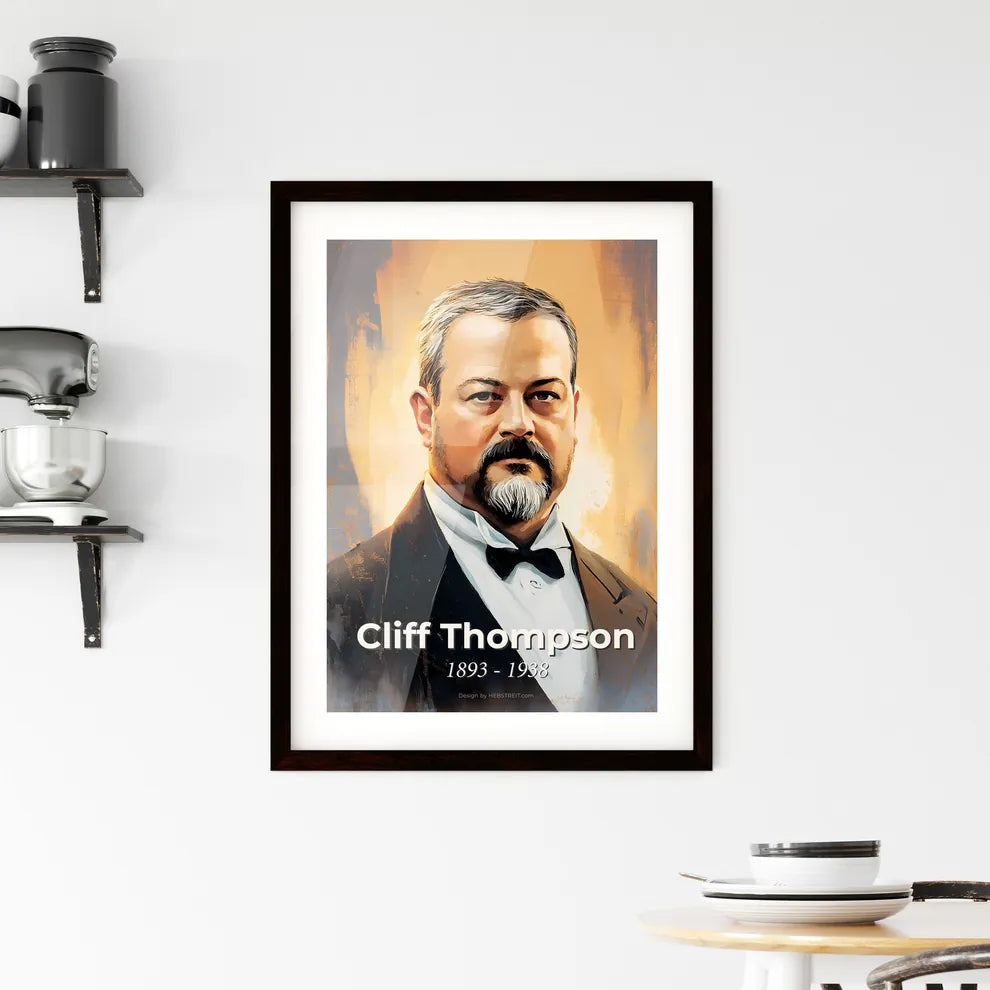 Portrait of Cliff Thompson Hangings