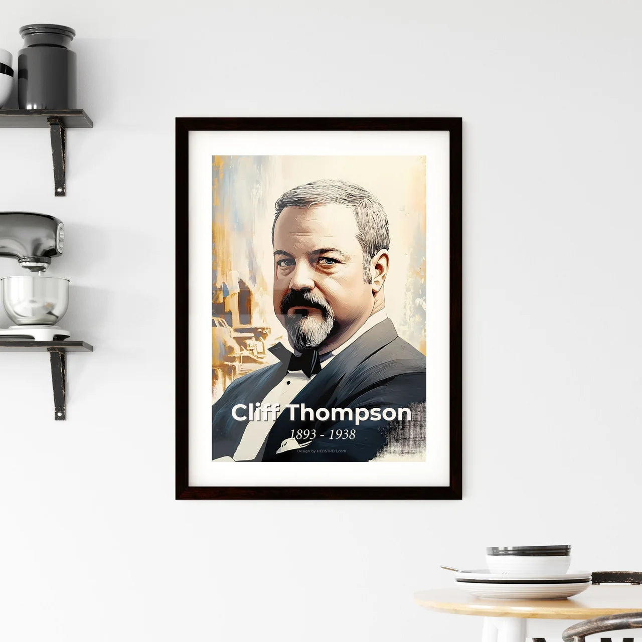 Portrait of Cliff Thompson Hangings