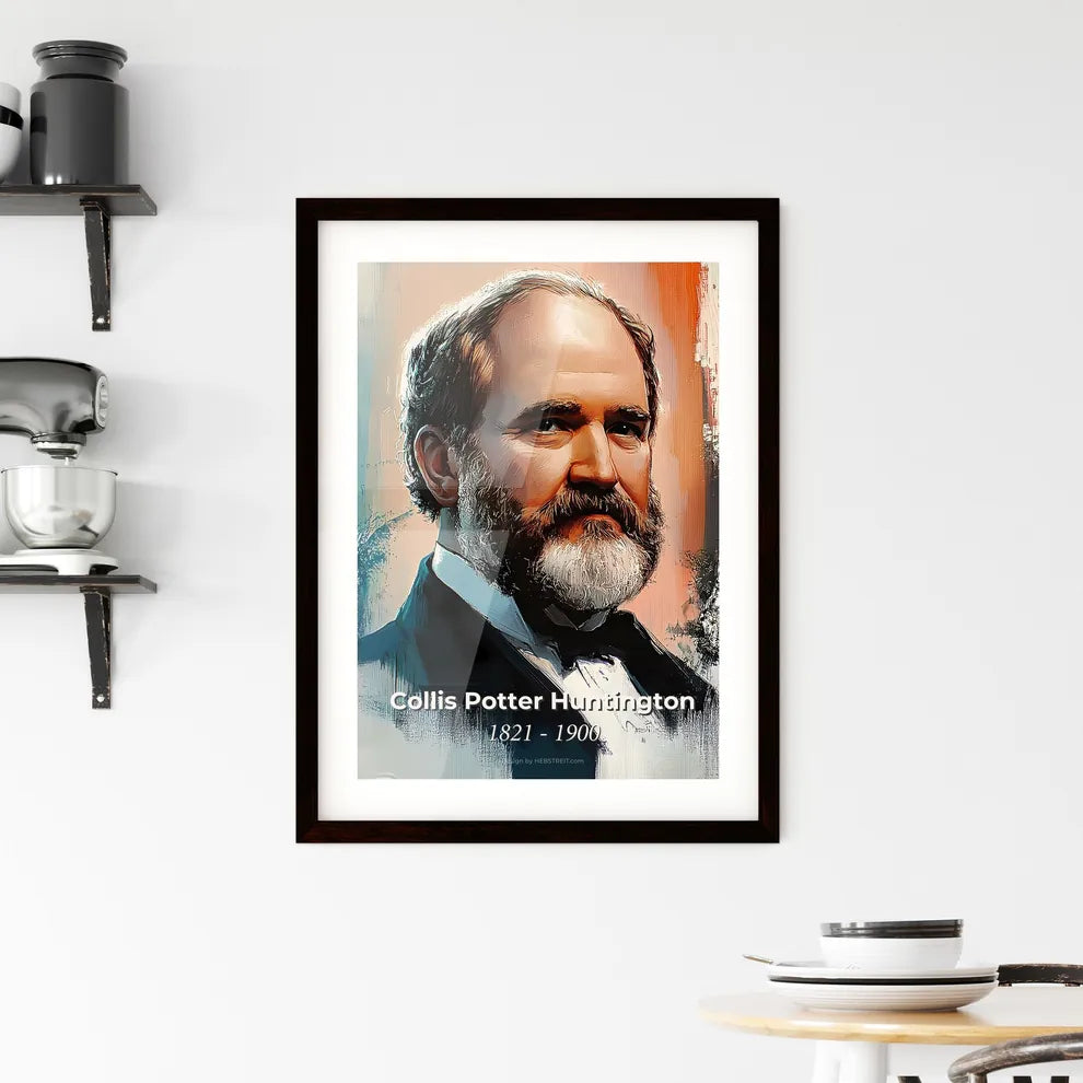 Portrait of Collis Potter Huntington Hangings