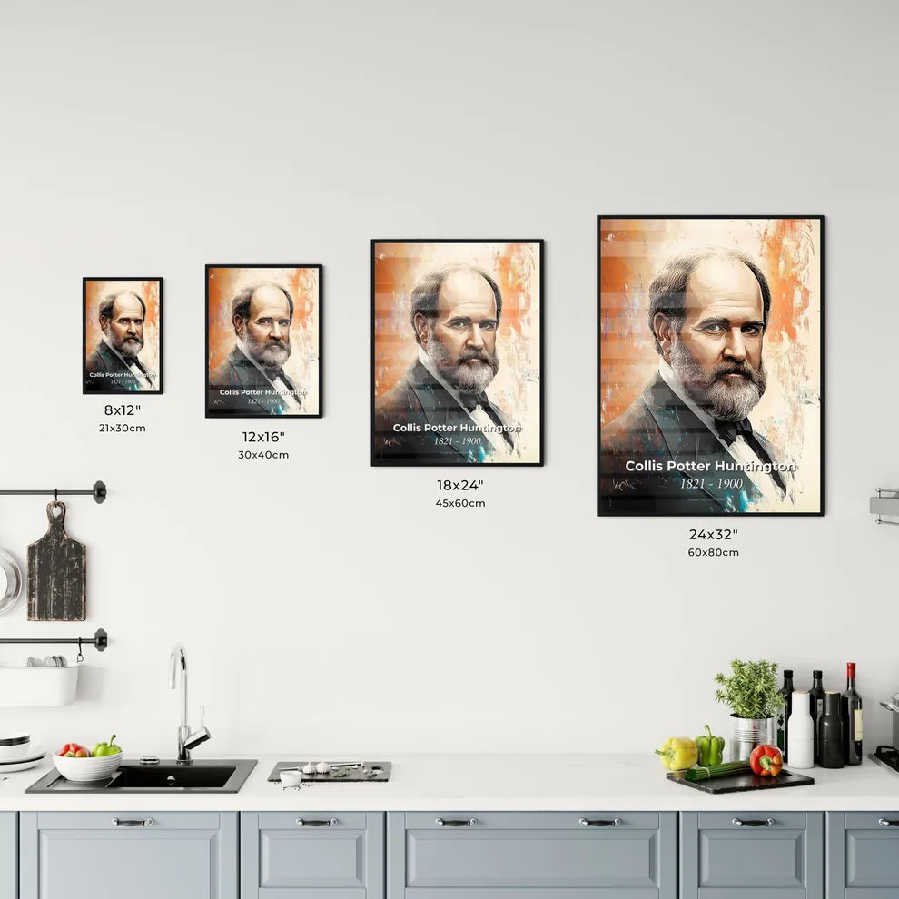 Portrait of Collis Potter Huntington Size Chart