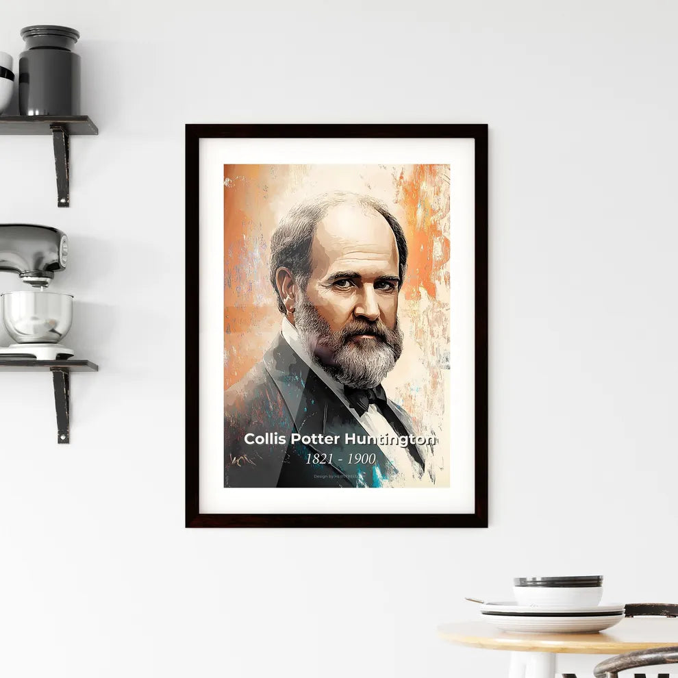 Portrait of Collis Potter Huntington Hangings