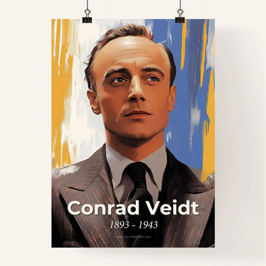 Portrait of Conrad Veidt Poster