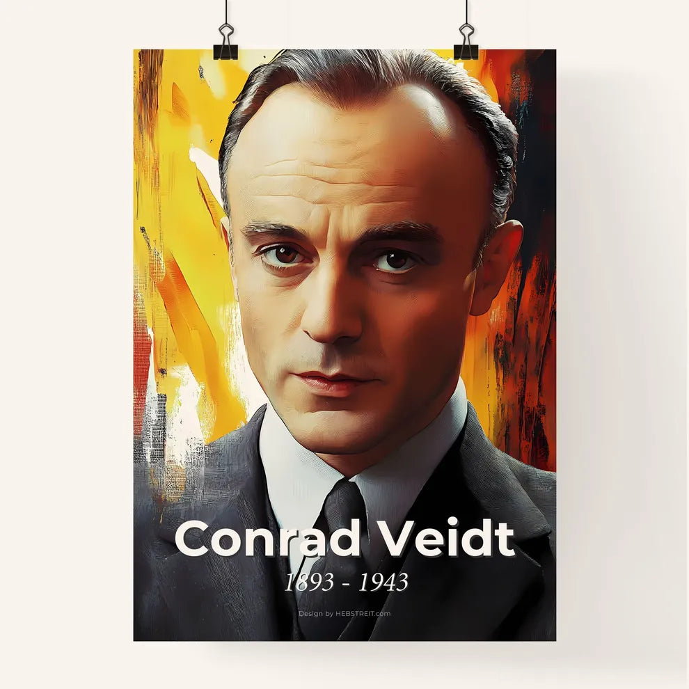 Portrait of Conrad Veidt Poster