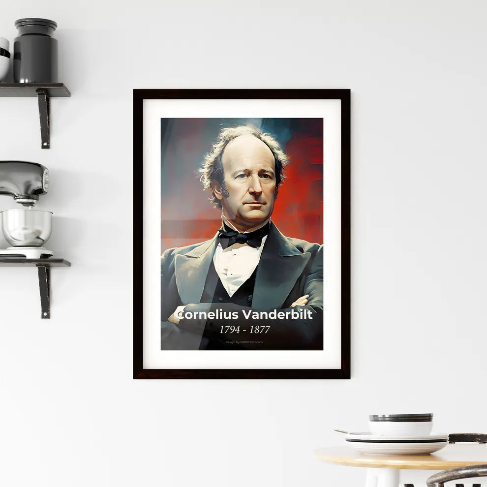 Portrait of Cornelius Vanderbilt Hangings