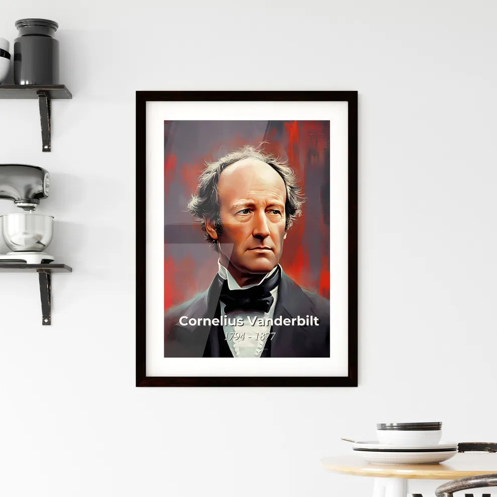 Portrait of Cornelius Vanderbilt Hangings