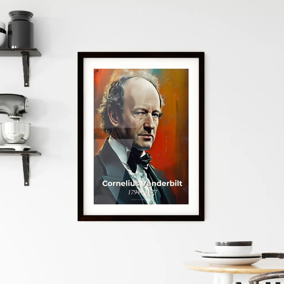 Portrait of Cornelius Vanderbilt Hangings