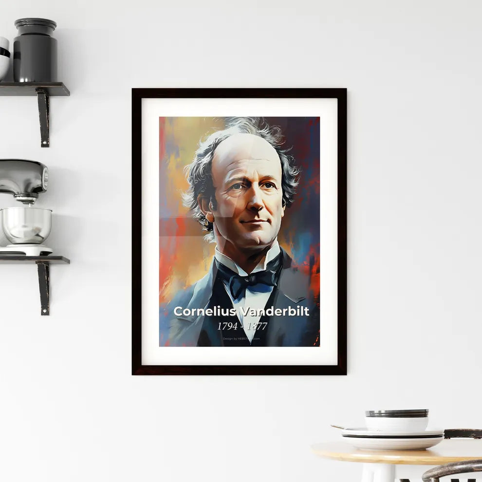 Portrait of Cornelius Vanderbilt Hangings